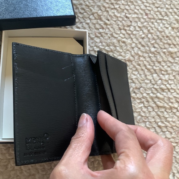 Mont Blanc credit card holder, brand new - Picture 3 of 5